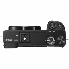 Câmera Sony A6100 Kit Lente 16-50mm F/3.5-5.6 OSS + Lente 55-210mm F/4.5-6.3 OSS - Loja de Equipamentos Fotográficos | Elis Portela
