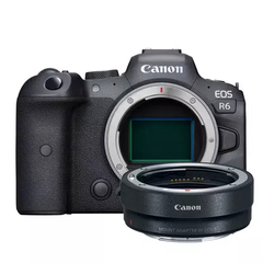 Camera Mirrorless Canon EOS R6 + Adaptador Canon - comprar online