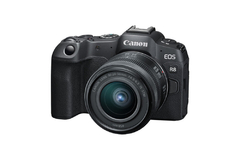 Câmera Canon EOS R8 + Lente 24-50mm F/4.5-6.3 IS STM