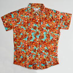 CAMISA HAWAII (ANARANJADA)