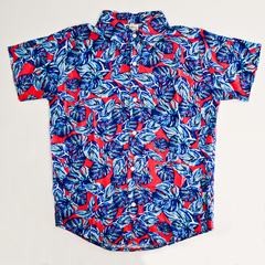 CAMISA HAWAII (AZUL)