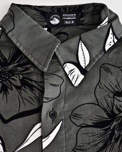 CAMISA FLOWER (VERDE OSCURO) - comprar online