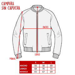 CAMPERA TAYLOR - AB0213 - tienda online