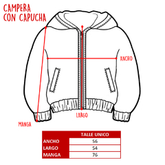 CAMPERA AMOR - KA1146 - comprar online