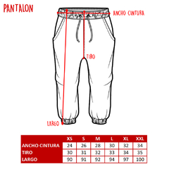 PANTALON TYE - PA0119 - tienda online