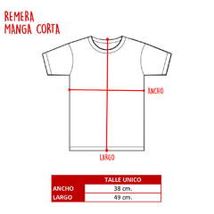 REMERA MANGA CORTA COTTON