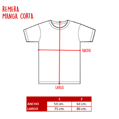 REMERA NEVER - T8863 - comprar online