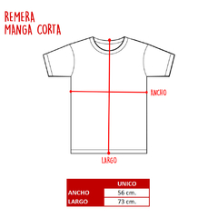 REMERA SMILE OVER - T8852 en internet