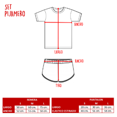 SET PIJAMERO PATO LUCAS - tienda online