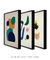 Conjunto de quadros grandes abstrato - Quadro cores | quadros decorativos para sala, modernos e grandes