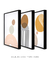 kit 3 quadros para sala minimalista - Quadro cores | quadros decorativos para sala, modernos e grandes