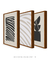 Kit de 3 quadros decorativos minimal modernos - comprar online
