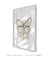 Quadro decorativo borboleta linha única - loja online