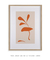 Quadro decorativo flor silvestre abstrata - comprar online