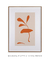 Quadro decorativo flor silvestre abstrata - comprar online