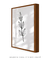 Quadro decorativo folha em linhas III - Quadro cores | quadros decorativos para sala, modernos e grandes