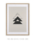 Quadro decorativo linhas triangular - comprar online