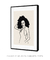 Quadro decorativo stylish woman na internet