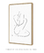 Quadro Decorativo Woman line art 2 - comprar online