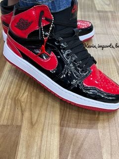 Jordan preto/vermelho - kevinimportsbr