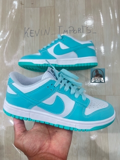 Dunk low verde água