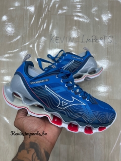 Mizuno prophecy x azul/laranja - comprar online