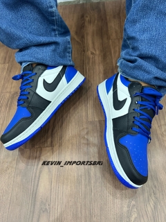 air jordan preto/azul - comprar online