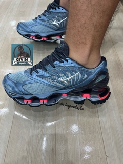 Mizuno prophecy 8 cinza/laranja na internet