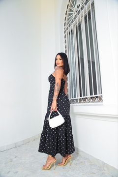 Vestido Juliana Midi (Coração) - Ateliê da Ju Modas