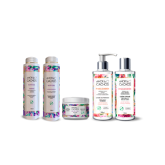 KIT NUTRI ONDULADOS E CACHEADOS