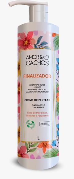 CREME DE PENTEAR 1LITRO -ONDULADOS E CACHEADOS