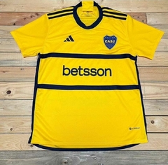 Camiseta Suplente de Boca Juniors 2023 Amarilla
