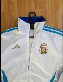 Campera Rompeviento de Afa 2024 Blanca - Mundo Tribuna