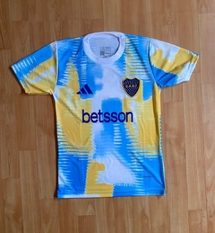 Camiseta Prematch de Boca Juniors Niños