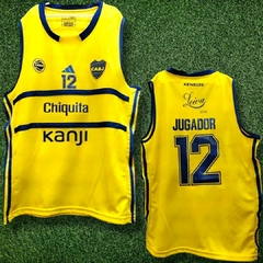 Musculosa de Basquet de Boca Juniors 2024