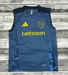 Musculosa azul oscura de Boca Juniors 2024