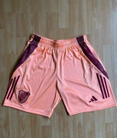 Bermuda de River Plate 2024 Salmon - Bordo