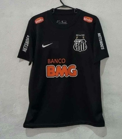 Camiseta Retro de Santos Negra (Neymar)