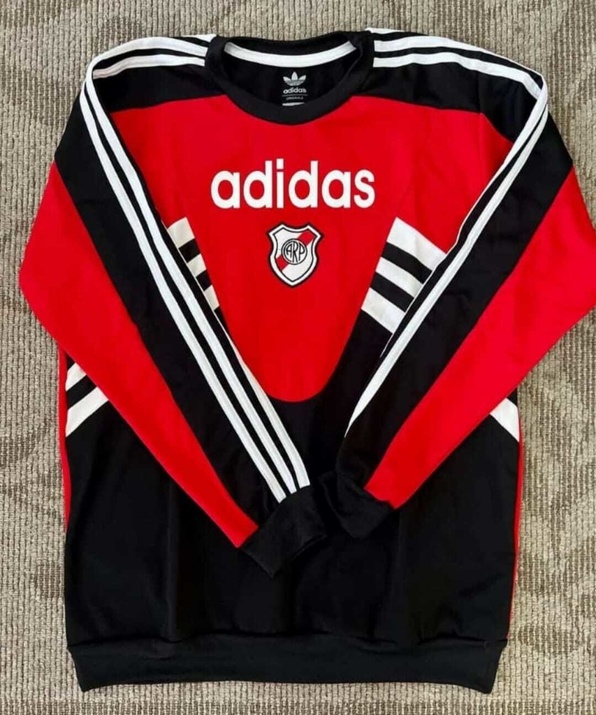 Buzo retro de river new arrivals