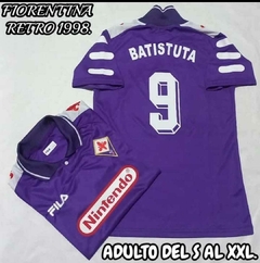 Camiseta Retro de Fiorentina (Batistuta)