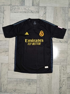 Camiseta Negra de Real Madrid 2024