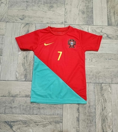 Camiseta de Portugal (C. Ronaldo) Niños