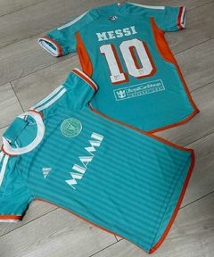 Camiseta Turquesa de Inter de Miami 2024 Niños en internet