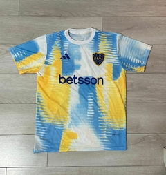 Camiseta Prematch de Boca Juniors 2024/25