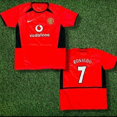 Camiseta Retro de Manchester United (Ronaldo)