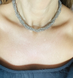 Choker Héstia Prata - comprar online