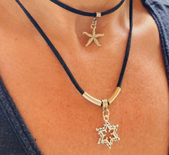 Mix Choker Camurça Star