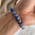 Pulsera de jaspe azul - comprar en línea