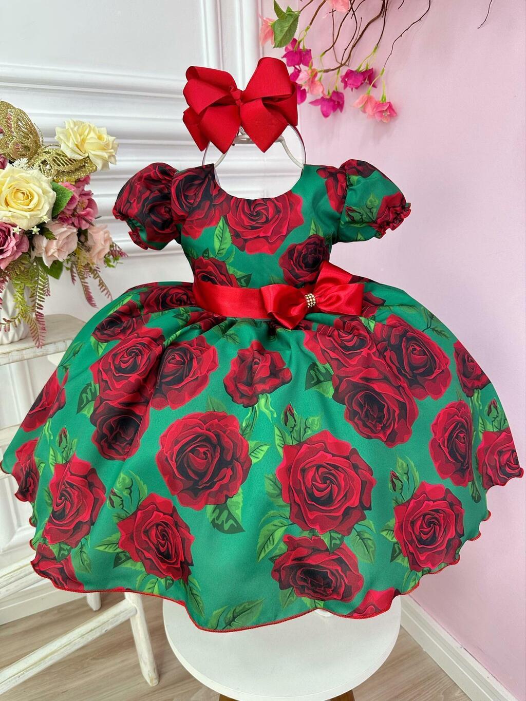 Vestido Infantil Princesa Sofia com Saiote e Luvinha Luxo - Lilás