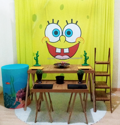 Decoração Rústica - Bob Esponja